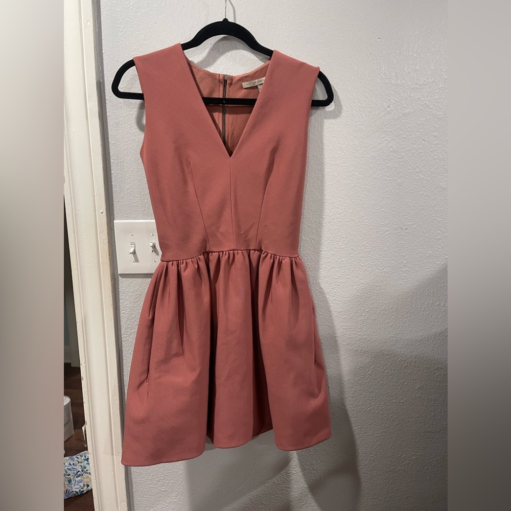 Victoria Beckham Coral Mini Dress